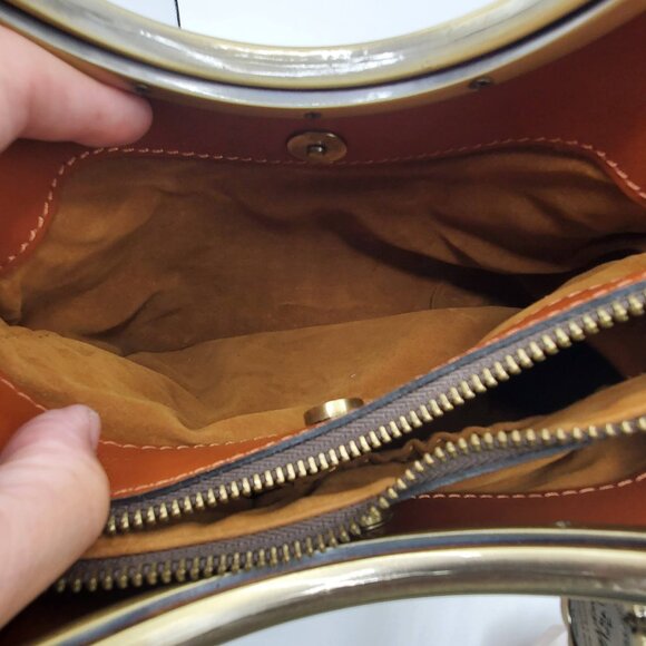 Women's Aria Shopper Metallic Spring Python - Picture 13 of 15